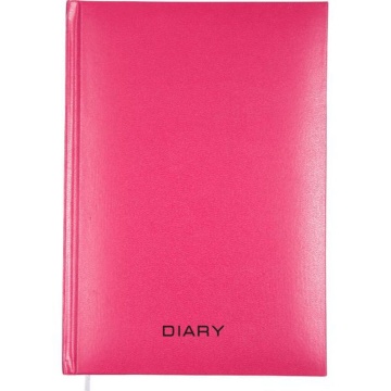 Ежедневник недат. А5 Attomex Even 272стр., розовый, тв.обл., бумвинил, ляссе, 70г/м2