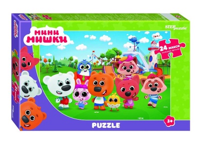 Пазл МАКСИ 24 элемента  500*345мм.  "Мини мишки" (0+ Медиа)