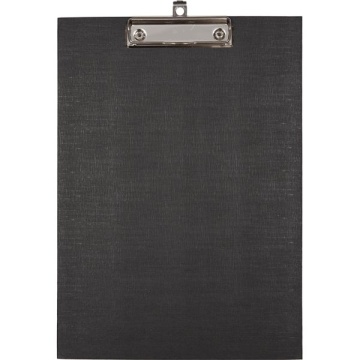 Клипборд А4 черный, ПВХ 2мм