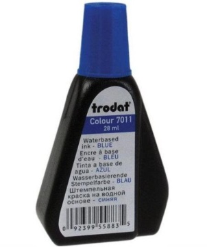 Краска штемпельная TRODAT 28мл, синяя