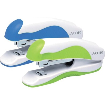 Степлер deVENTE 10 до 12л, пластик, Color с каучуковой вставкой, ассорти