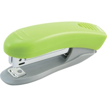 Степлер deVENTE 10 до 10л, пластик, антистеплер, НЕОН зеленый