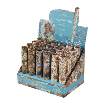 Ручка шар. BV "DreamWrite. Fauna" синяя,  0,7мм, 3 вида