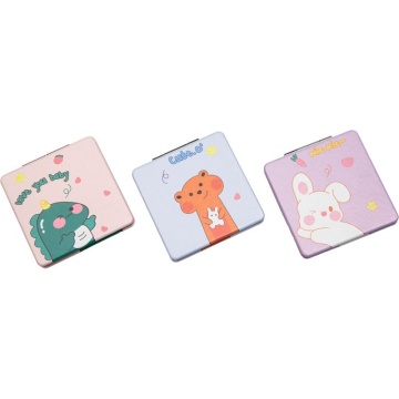 Зеркальце "deVENTE. Cute" квадратное, распашное, подмагниченное, ассорти 3 дизайна