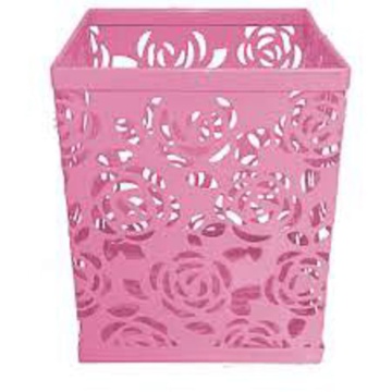 Стакан наст. "deVENTE" 8*8*10см, метал., квадратный, ярко-розовый