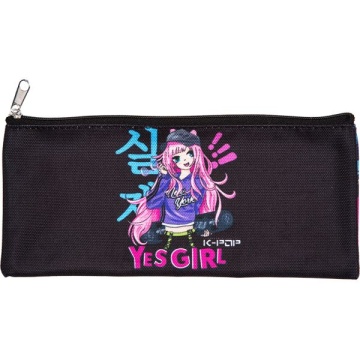 Пенал-косметичка (215*90) молния, ткань "Yes Girl", для 35пр.