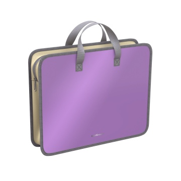 Папка пластиковая для творчества ErichKrause Glossy Candy, A4+, фиолетовый (в пакете по 1 шт.)