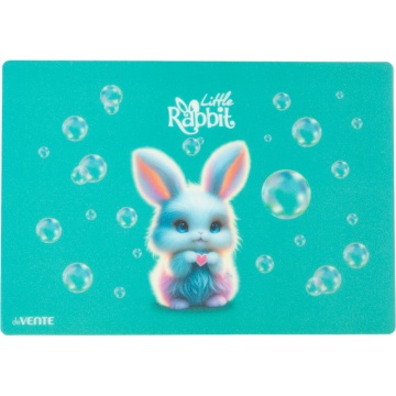 Настольное покрытие д/лепки 33*23см "Little Rabbit" 600мкм, пулупрозрачное