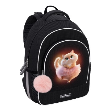 Ученический рюкзак с грудной перемычкой ErichKrause ErgoLine 15L Prima Cat