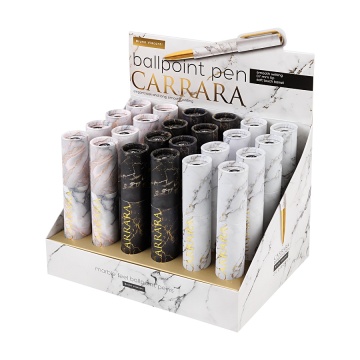 Ручка шар. BV "DreamWrite. Carrara" синяя, 0,7мм, 3 вида