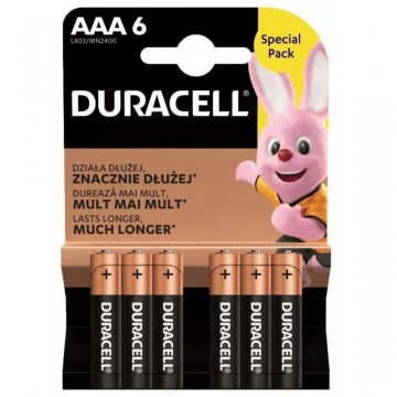 Батарейка LR-03 (ААА) DURACELL BASIC, блистер, цена за 1 шт