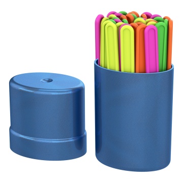 Счетные палочки пластиковые ErichKrause Ice Metallic (в тубусе по 50 шт)