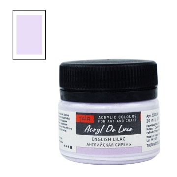 Краска акрил. "Акрил-Хобби" DeLux  20 мл, английская сирень
