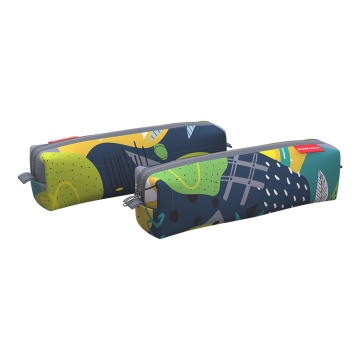 Пенал квадро mini ErichKrause 210x50x50мм Lime