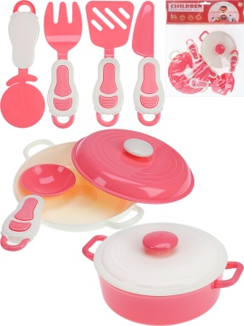 Игровой набор посуды 9 предметов, пластик