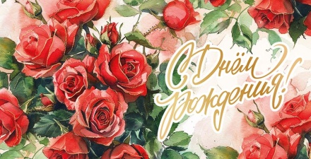 Конверт для денег "С днём рождения!"