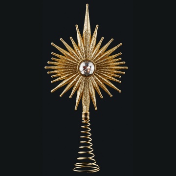 Верхушка ErichKrause Decor Сияние золотая 20см