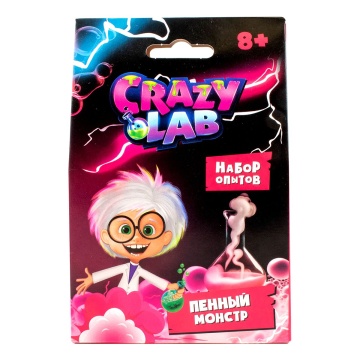 Набор для опытов Crazy Lab "Пенный монстр"