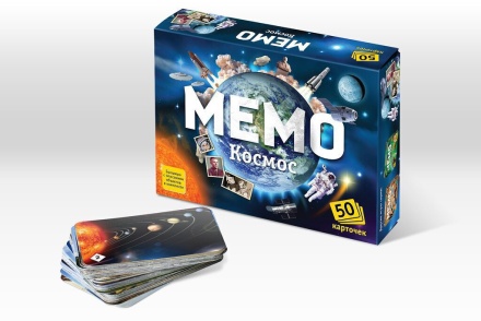 Игра Мемо "Космос" (50 карточек)