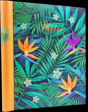 Фотоальбом магнитный 10л  23*28см спир. Belle fleur. Джунгли