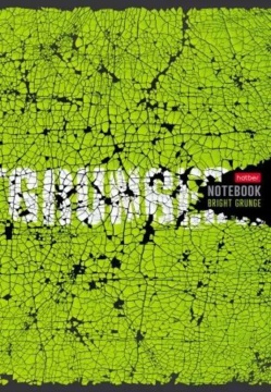 Тетрадь А4 80л кл. скоба Hatber "Яркий гранж"