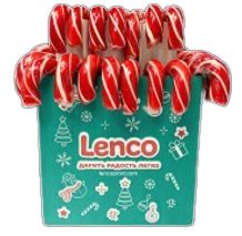 Карамель леденцовая "Трость к НГ" 20г./уп.40шт./со вкусом клубники