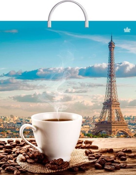 Пакет 35*28см (55мк) с петлевой ручкой "Утро" ПВД