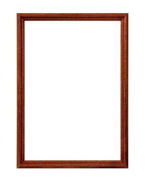 Фоторамка дерево 50*70см. 1701 (Светло-коричневая)