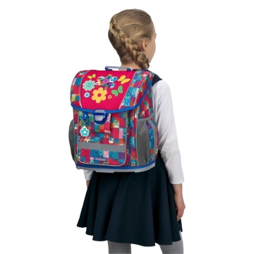 Ученический ранец с пластиковым дном ErichKrause ErgoLine 16L Patchwork