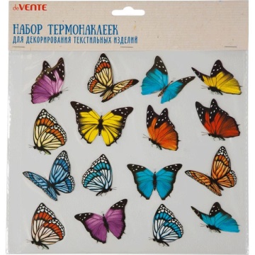 Набор термонаклеек  "deVENTE. Butterflies" 22х19,6 см, д/текст.изделий