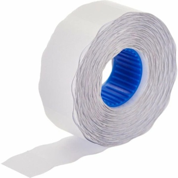 Этикет-лента 26*12 белая, 800этикеток, волна