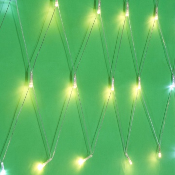 Гирлянда электрическая Сетка 2,5*0,5м 100LED светодиодная, 220 В, шампань