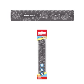 Линейка пластиковая ErichKrause® Frozen Beauty, 15см, во флоупаке