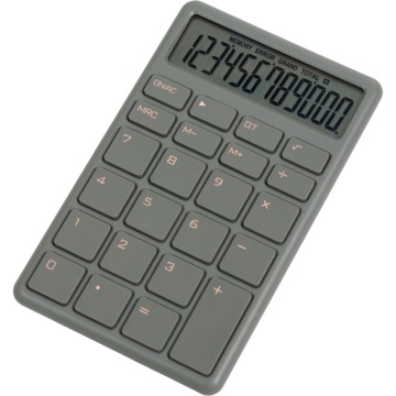Калькулятор  12 разр. deVENTE"  настольный, оливковый DC-101G ,ультратонкий