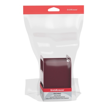 Подставка настольная пластиковая ErichKrause Техно, Марсала, ассорти из 3 цветов