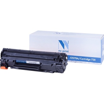 Картридж NVP совместимый NV-CE278A/NV-728 универсальн. для HP/Canon LaserJet Pro P1566/ P1606dn/ M1