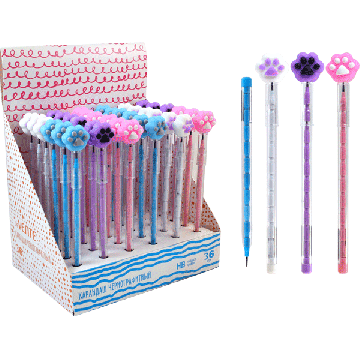 Карандаш "Cat Paw" сегментный НВ, 10 сегментов