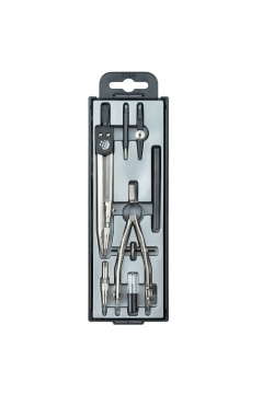 Готовальня Globus "Юниор" 7 предм. сталь (футляр)