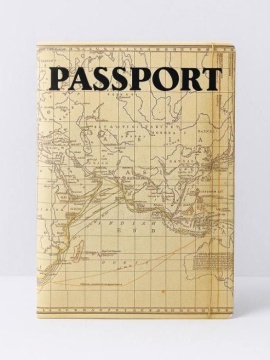 Обложка для паспорта ПВХ "MAP" плотность 600 мкм