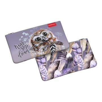 Пенал конверт ErichKrause Light 220x120мм Dreamy Owl