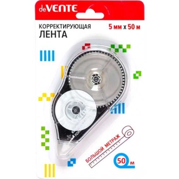 Корректирующая лента deVENTE,  5мм*50м, фронтальный аппликатор