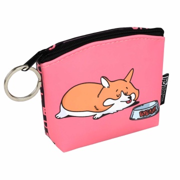 Кошелек для банкнот и монет Феникс+ "Корги" 11*7,5*3,5см, кожзам, молния