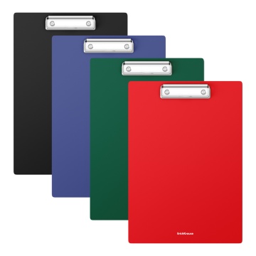 Клипборд А4 пластиковый Matt Classic, ассорти