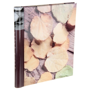 Фотоальбом магнитный 20л  23*28см спир. Листья