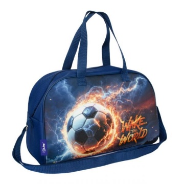 Сумка для внешкольных занятий 41*26*17см Оникс "Огненный мяч" карман, регулируемый съемный ремень