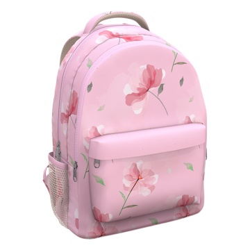 Рюкзак ErichKrause EasyLine с двумя отделениями и грудной перемычкой 20L Peachy Flowers