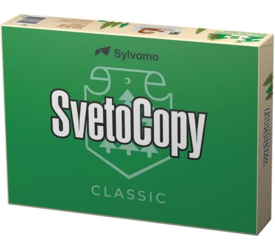 Бумага А4 SVETOCOPY 80г.м2, 146%, (500л) по б.н