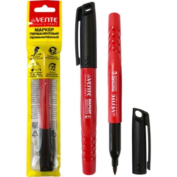 Маркер перманент круглый наконечник 2-3мм "Repair&craft" для строит