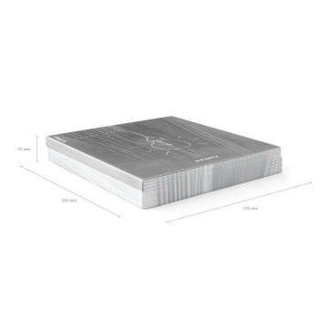 Тетрадь общая ученическая с пластиковой обложкой на скобе ErichKrause Зри в корень, Физика, 48 листо