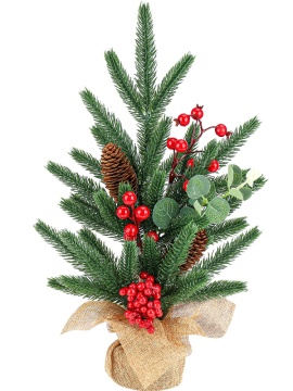 Декор новогодний 40см "Ягодная красавица"